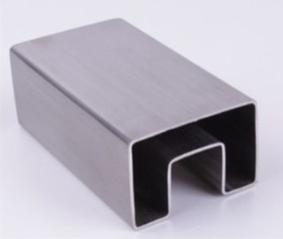 لوله مربعی فولاد ضد زنگ V2A V4A ، لوله قابل شکاف SS قابل تنظیم